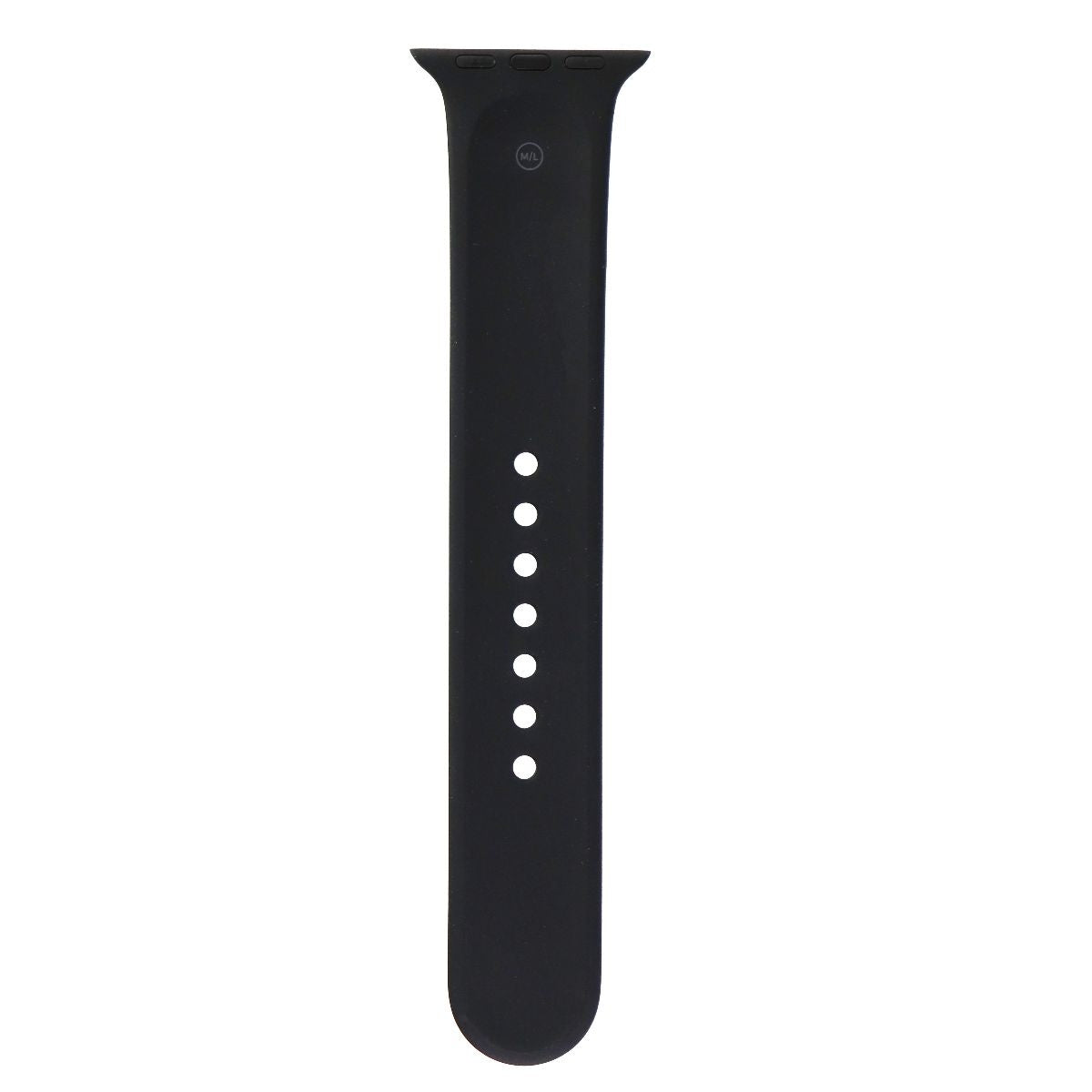 Apple Watch Sport Band Strap (M/L) 40mm/38mm - Black / Adjusting Side Smart Watch Accessories - Watch Bands Apple - Simple Cell Bulk Wholesale Pricing - USA Seller