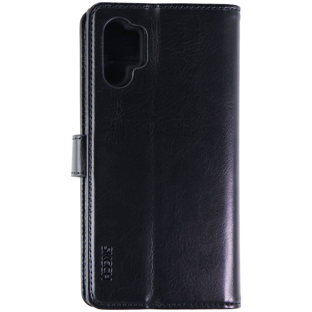 Skech Polo Book Wallet Case for Samsung Galaxy Note10+ (Plus) - Black Cell Phone - Cases, Covers & Skins Skech - Simple Cell Bulk Wholesale Pricing - USA Seller