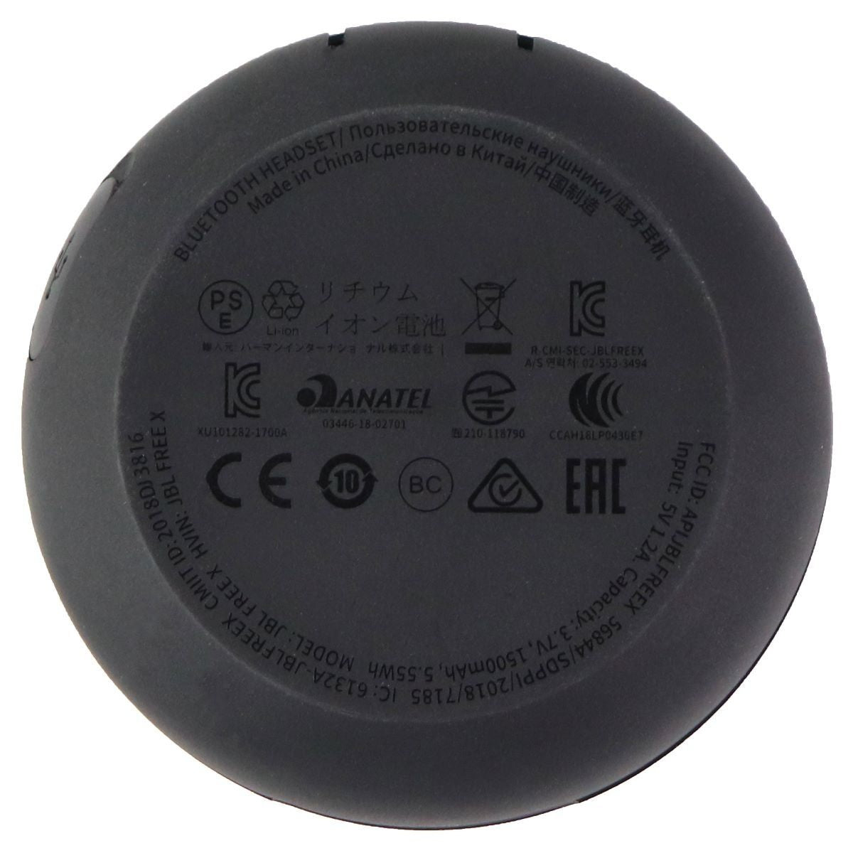 JBL Replacement Charging Case for FREEX Headphones - Black Portable Audio & Headphones - Replacement Parts & Tools JBL - Simple Cell Bulk Wholesale Pricing - USA Seller