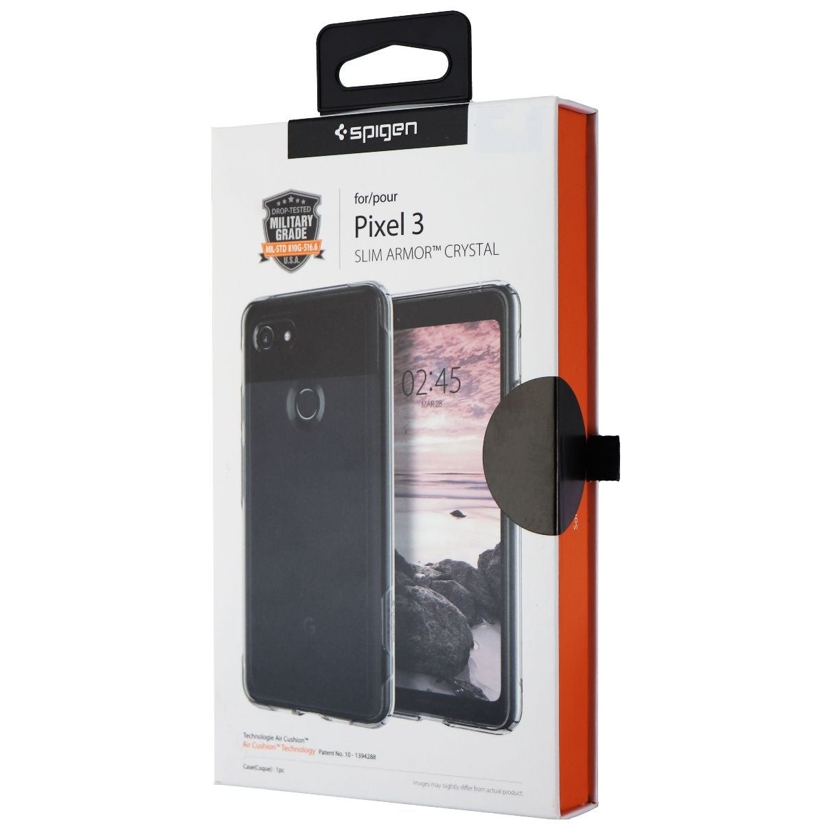 Spigen Slim Armor Crystal Series Hybrid Case for Google Pixel 3 - Clear Cell Phone - Cases, Covers & Skins Spigen - Simple Cell Bulk Wholesale Pricing - USA Seller