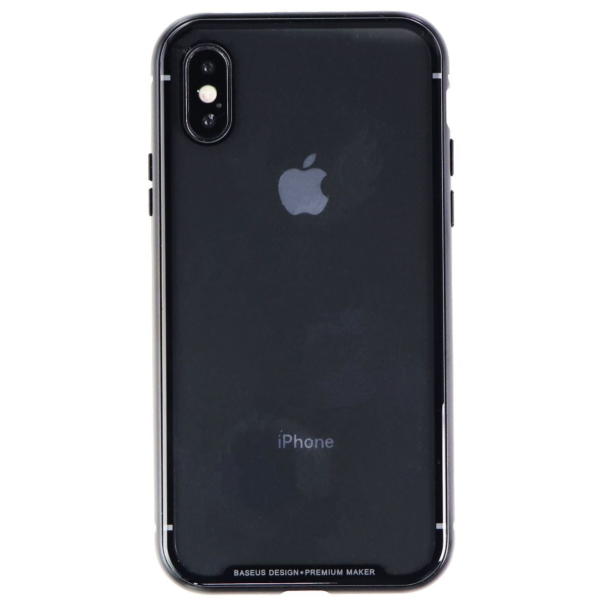 Baseus Magnetite Hardware Case for Apple iPhone Xs/X - Black/Clear Cell Phone - Cases, Covers & Skins Baseus - Simple Cell Bulk Wholesale Pricing - USA Seller