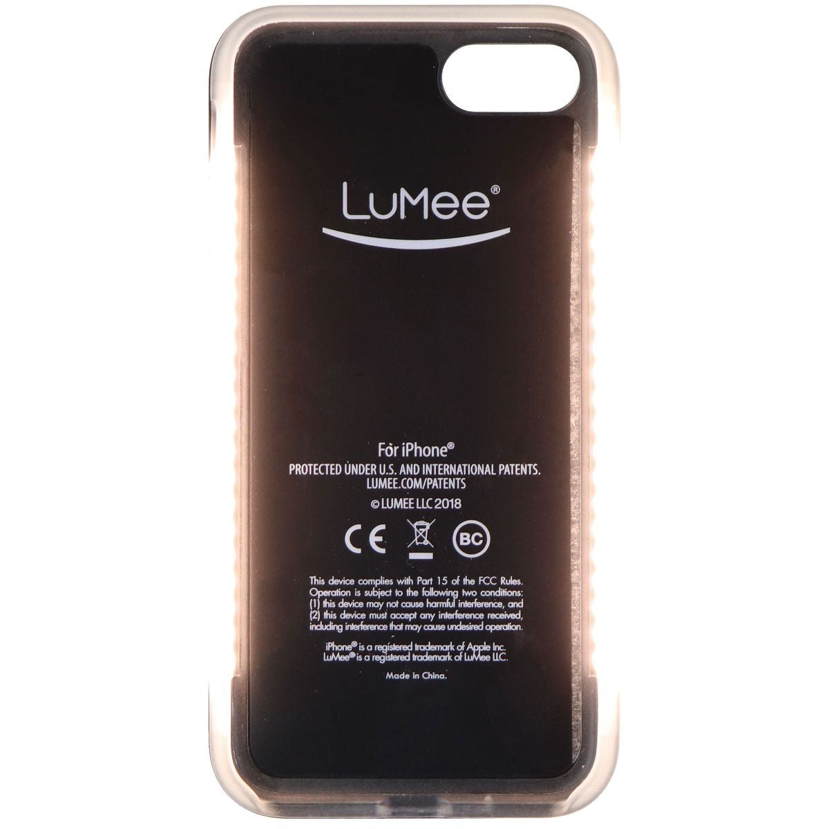 LuMee Duo Selfie LED Case for iPhone SE (2nd Gen) & iPhone 8/7/6s - White Marble Cell Phone - Cases, Covers & Skins LuMee - Simple Cell Bulk Wholesale Pricing - USA Seller