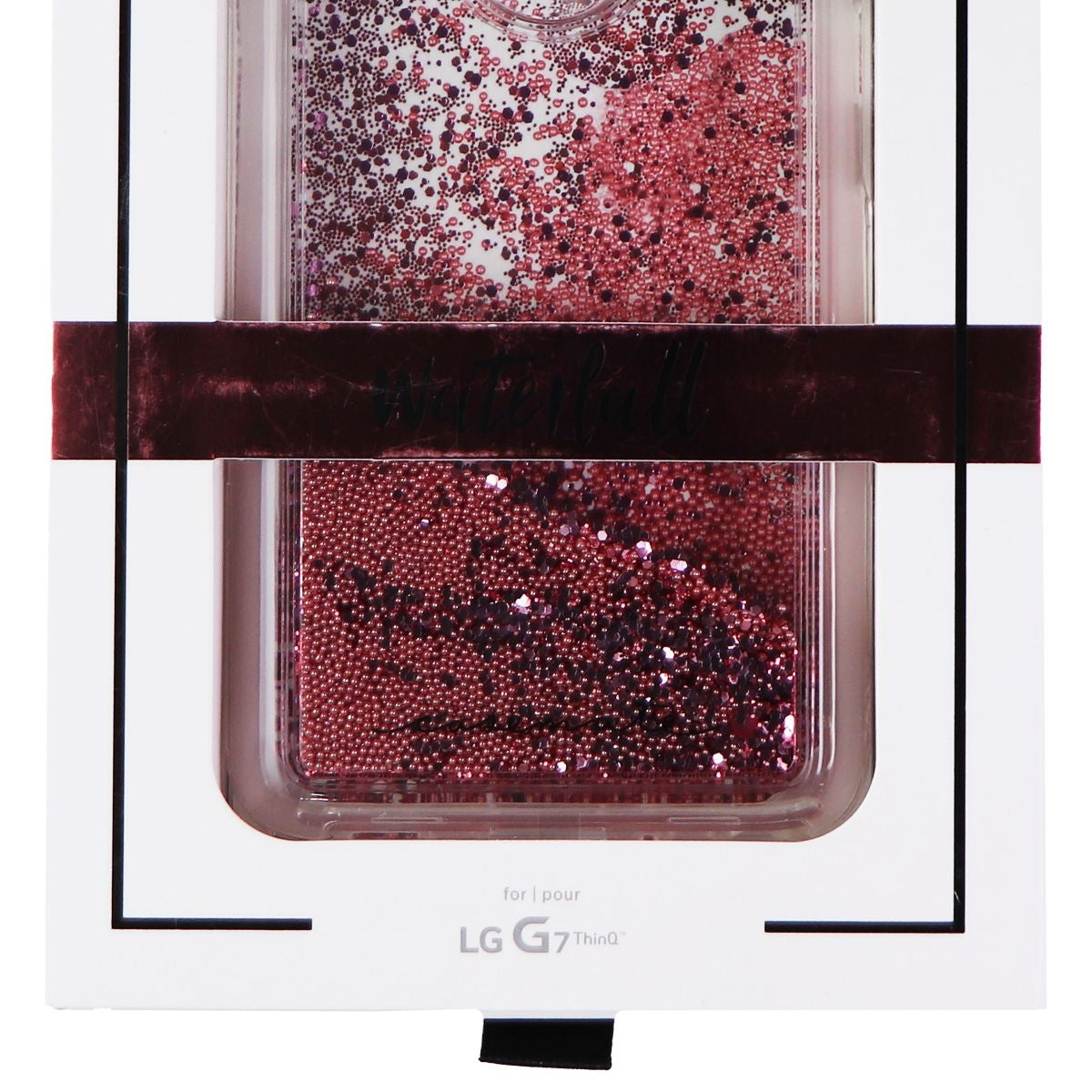 Case-Mate Waterfall Liquid Glitter Case for LG G7 ThinQ - Rose Gold Cell Phone - Cases, Covers & Skins Case-Mate - Simple Cell Bulk Wholesale Pricing - USA Seller