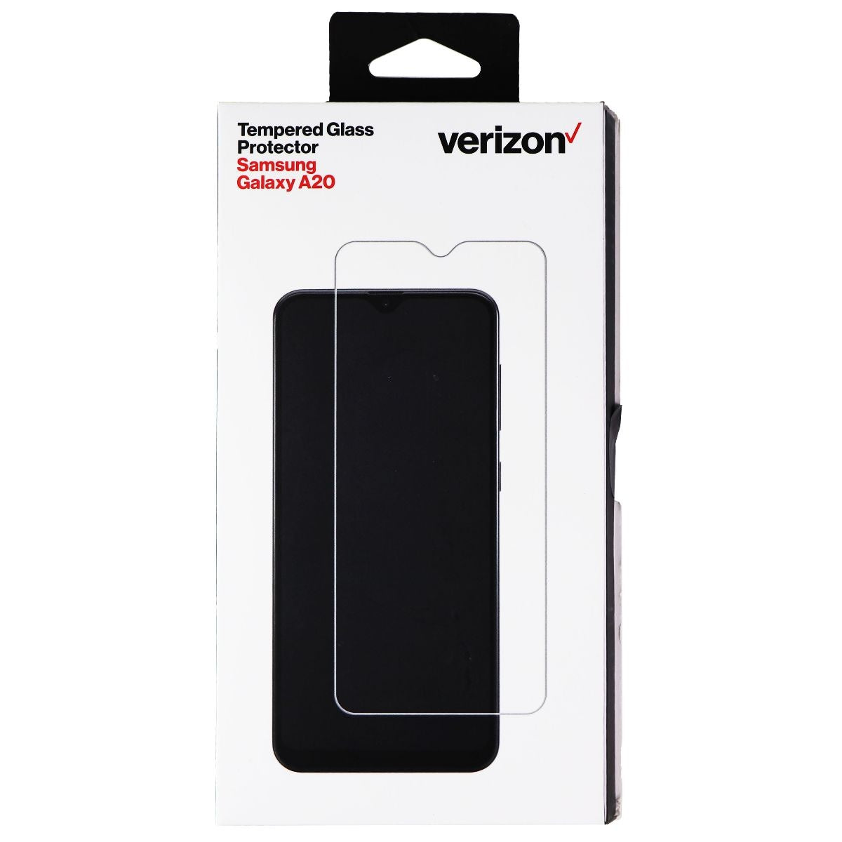 Verizon Tempered Glass Screen Display Protector for Samsung Galaxy A20 - Clear Cell Phone - Screen Protectors Verizon - Simple Cell Bulk Wholesale Pricing - USA Seller