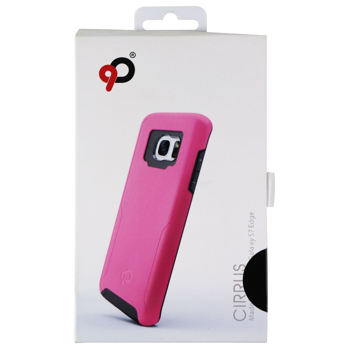 Nimbus 9 Cirrus Series Case for Samsung Galaxy S7 Edge - Pink / Black Cell Phone - Cases, Covers & Skins Nimbus9 - Simple Cell Bulk Wholesale Pricing - USA Seller