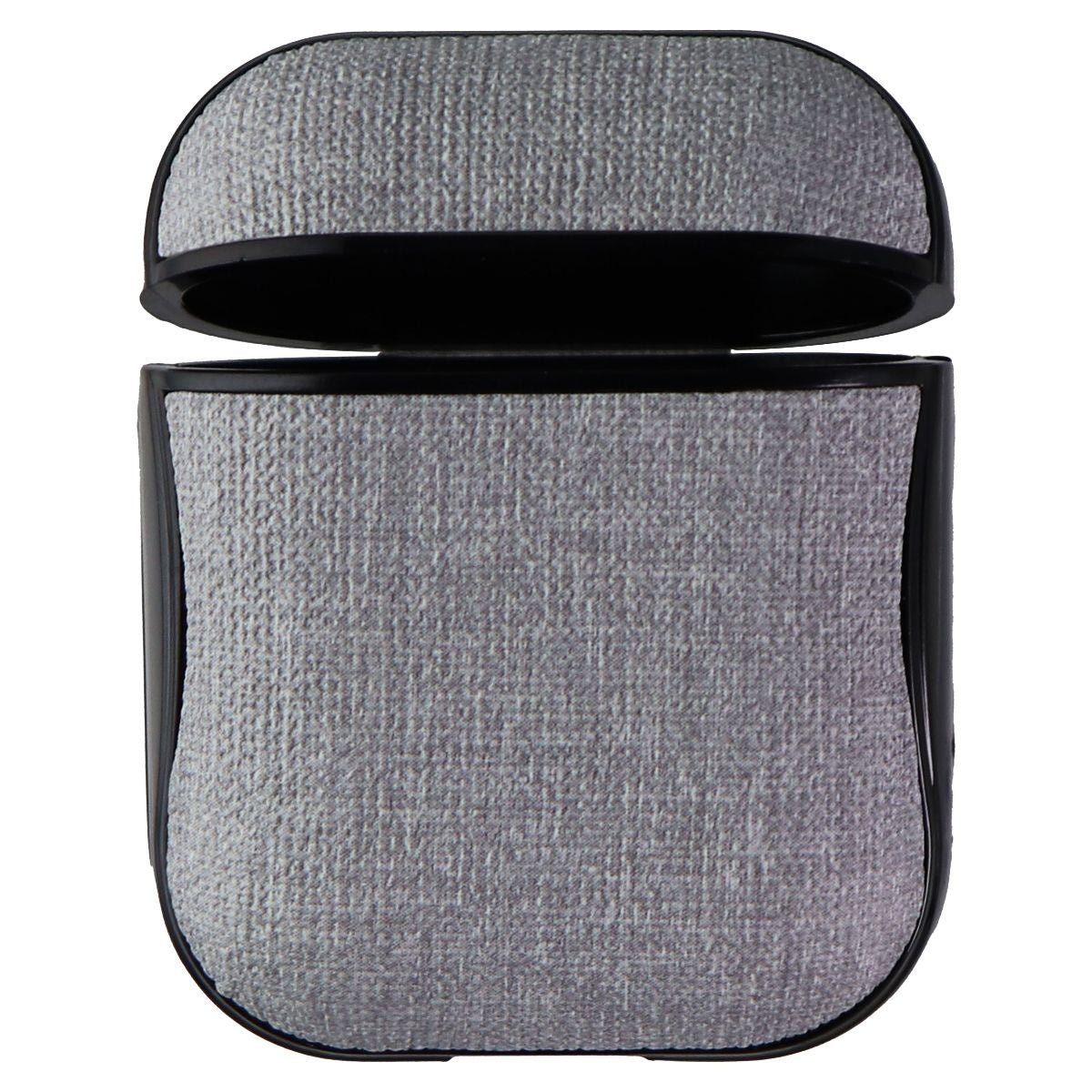 Key Hard Shell Case and Clip for Apple AirPods 1st and 2nd Gen - Gray/Black Cell Phone - Cases, Covers & Skins Key - Simple Cell Bulk Wholesale Pricing - USA Seller