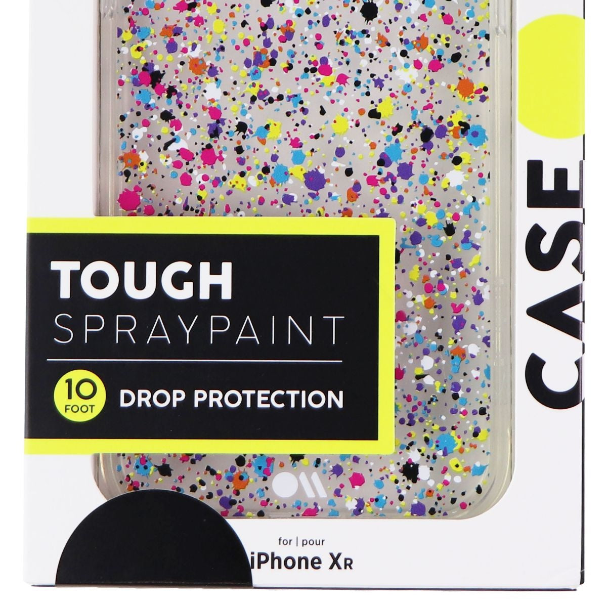 Case-Mate Tough Spray Paint Case for Apple iPhone 11 / XR - Clear / Multi-Color Cell Phone - Cases, Covers & Skins Case-Mate - Simple Cell Bulk Wholesale Pricing - USA Seller