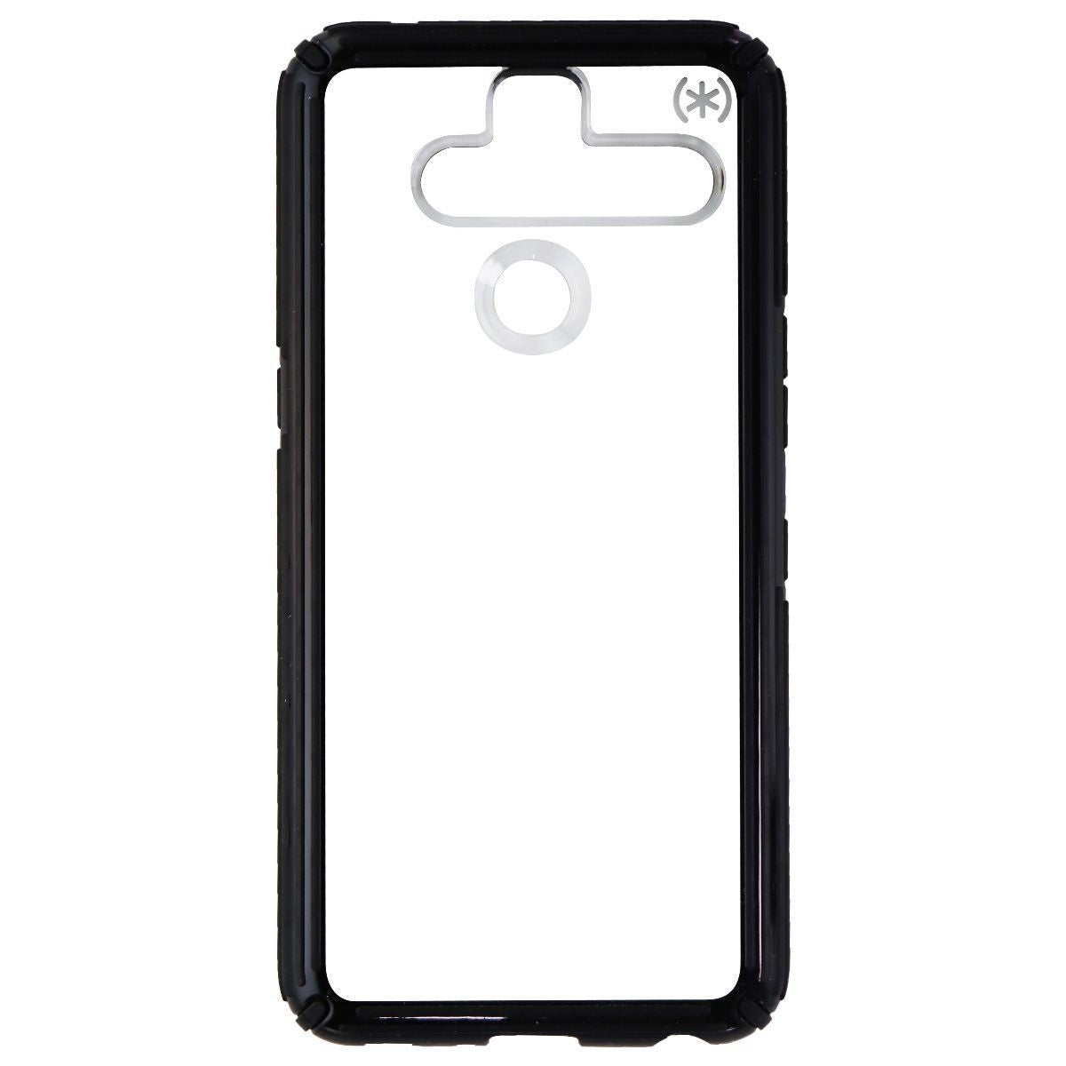 Speck Presidio V-Grip Series Hybrid Case for LG V50 ThinQ - Clear / Black Cell Phone - Cases, Covers & Skins Speck - Simple Cell Bulk Wholesale Pricing - USA Seller