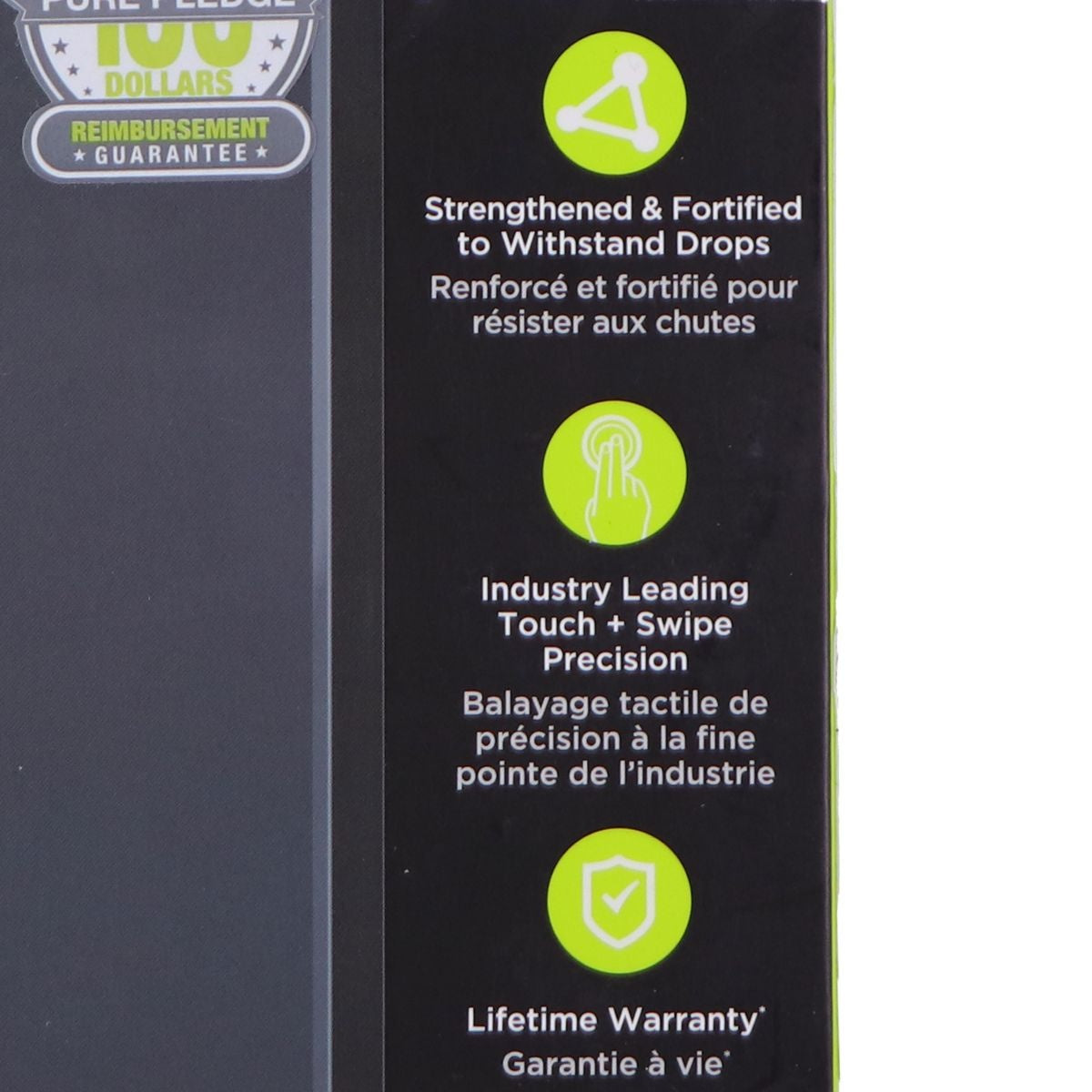 PureGear Steel 360 Series Tempered Glass for LG G8 ThinQ - Clear Cell Phone - Screen Protectors PureGear - Simple Cell Bulk Wholesale Pricing - USA Seller