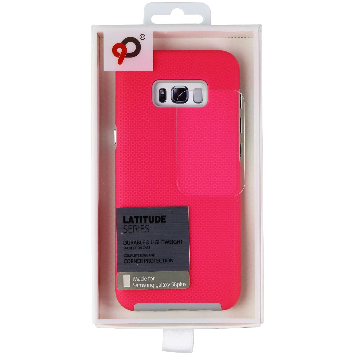 Nimbus9 Latitude Dual Layer Case for Samsung Galaxy (S8+) - Textured Pink Cell Phone - Cases, Covers & Skins Nimbus9 - Simple Cell Bulk Wholesale Pricing - USA Seller