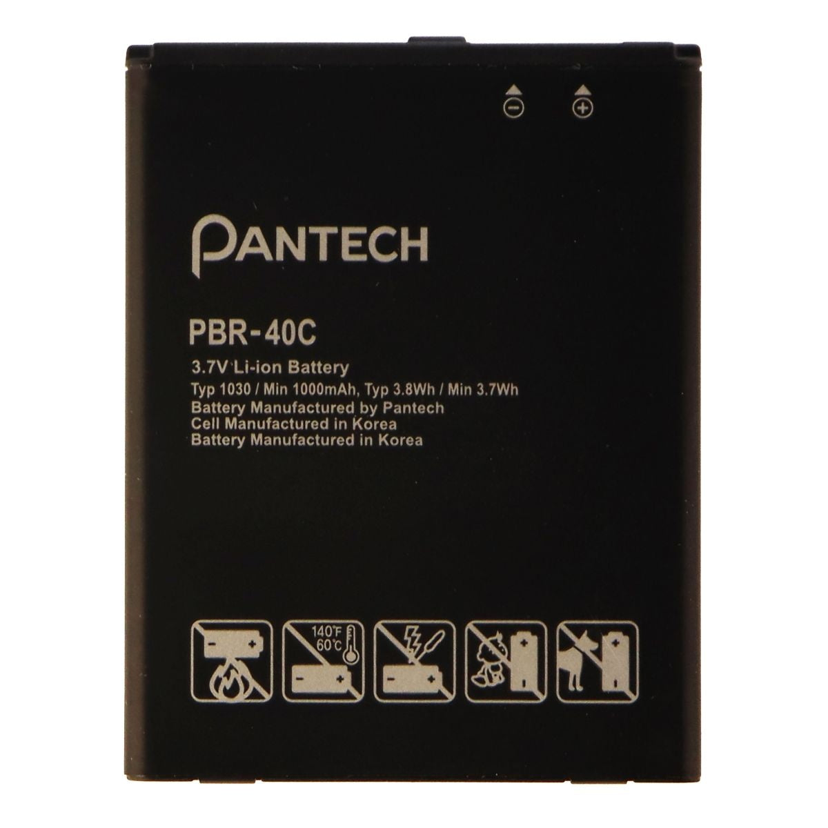 Pantech Standard Battery PBR-40C (1000mAh) 3.7V for Pantech Breeze IV Cell Phone - Batteries Pantech - Simple Cell Bulk Wholesale Pricing - USA Seller