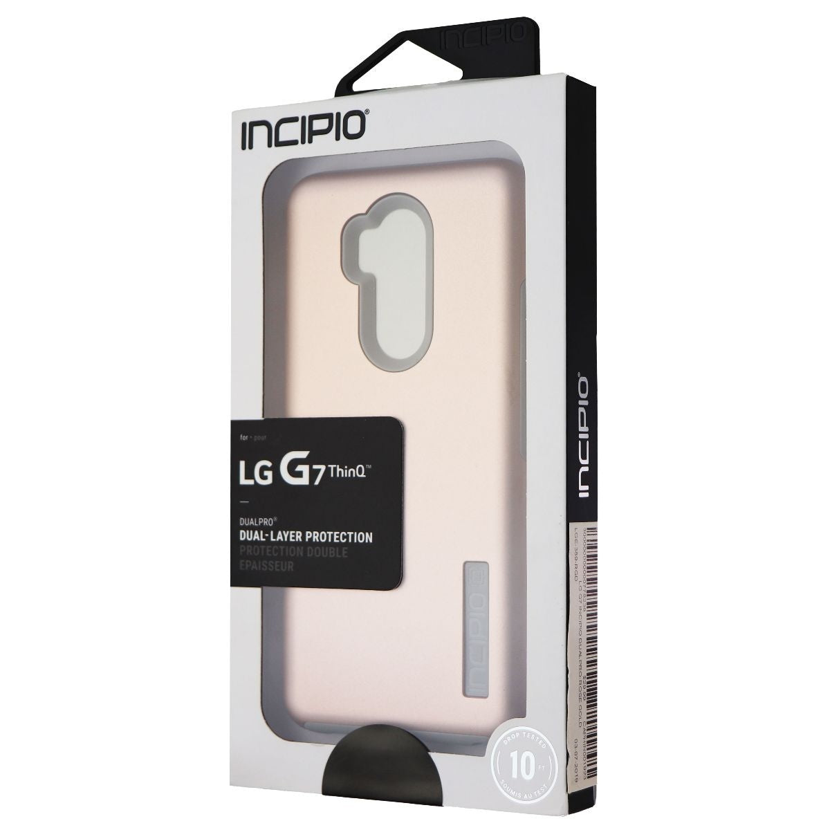 Incipio DualPro Case for LG G7 ThinQ - Iridescent Rose Gold/Gray Cell Phone - Cases, Covers & Skins Incipio - Simple Cell Bulk Wholesale Pricing - USA Seller