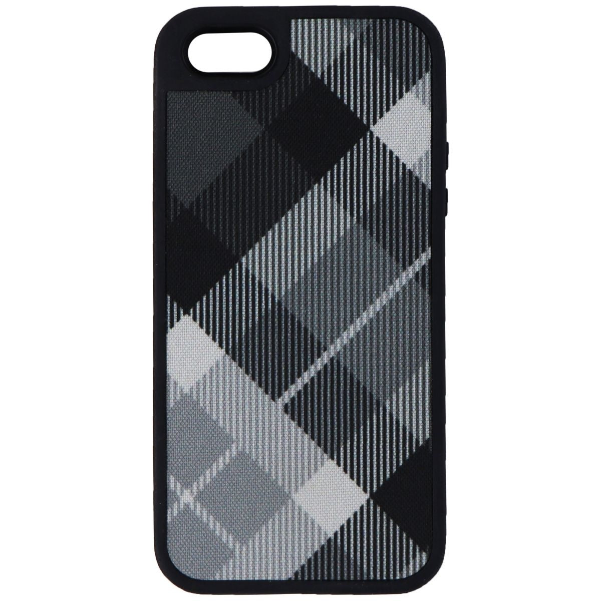 Speck FabShell Series Hybrid Case for iPhone SE 5s 5 - Black/Gray Plaid Cell Phone - Cases, Covers & Skins Speck - Simple Cell Bulk Wholesale Pricing - USA Seller