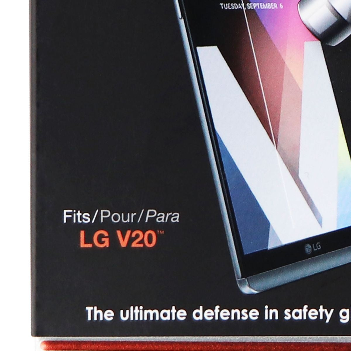 Qmadix Invisible First-Defense 9H Tempered Glass for LG V20 - Clear Cell Phone - Screen Protectors Qmadix - Simple Cell Bulk Wholesale Pricing - USA Seller