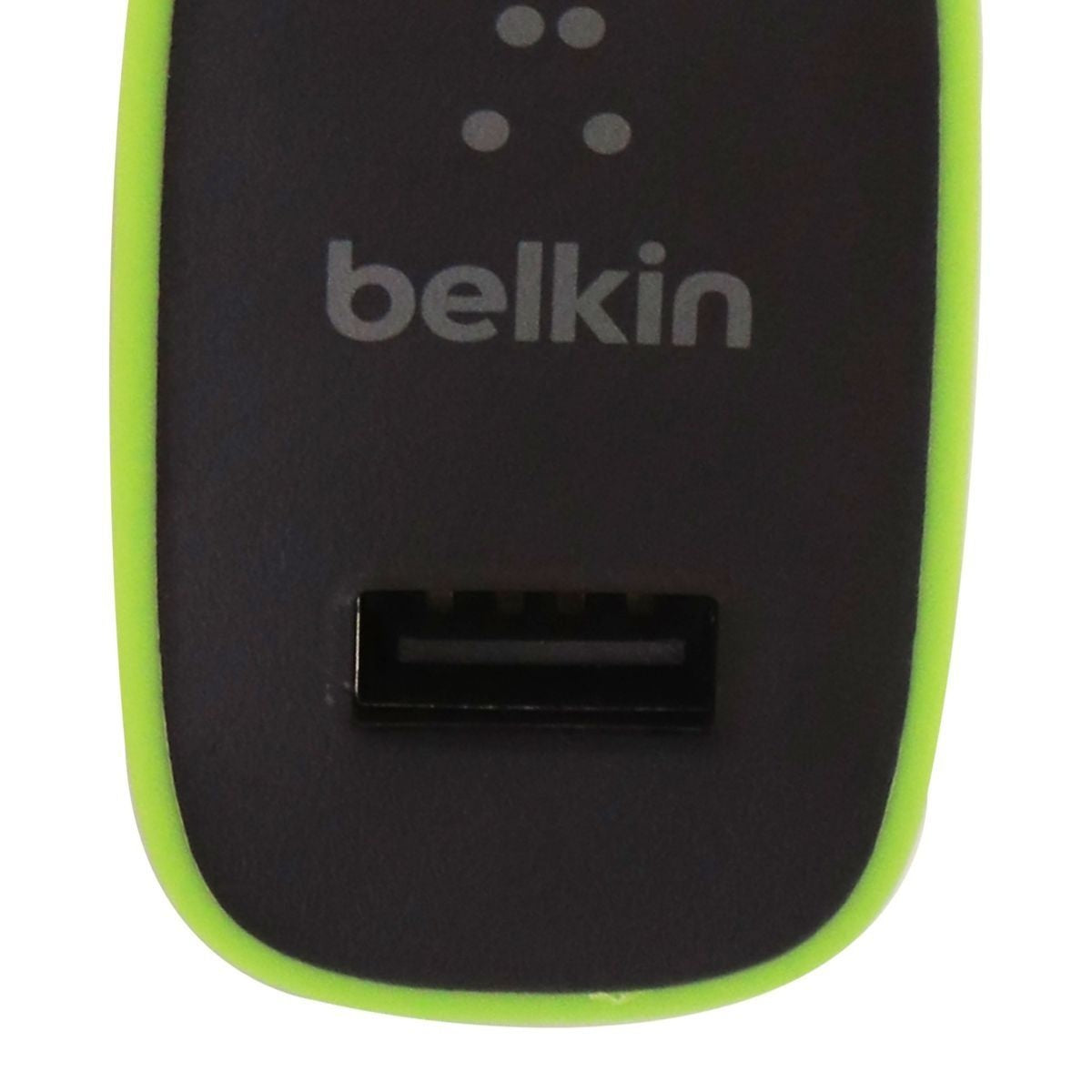 Belkin 2.1-Amp Wall Adapter with Single USB Port - Black/Green Cell Phone - Chargers & Cradles Belkin - Simple Cell Bulk Wholesale Pricing - USA Seller