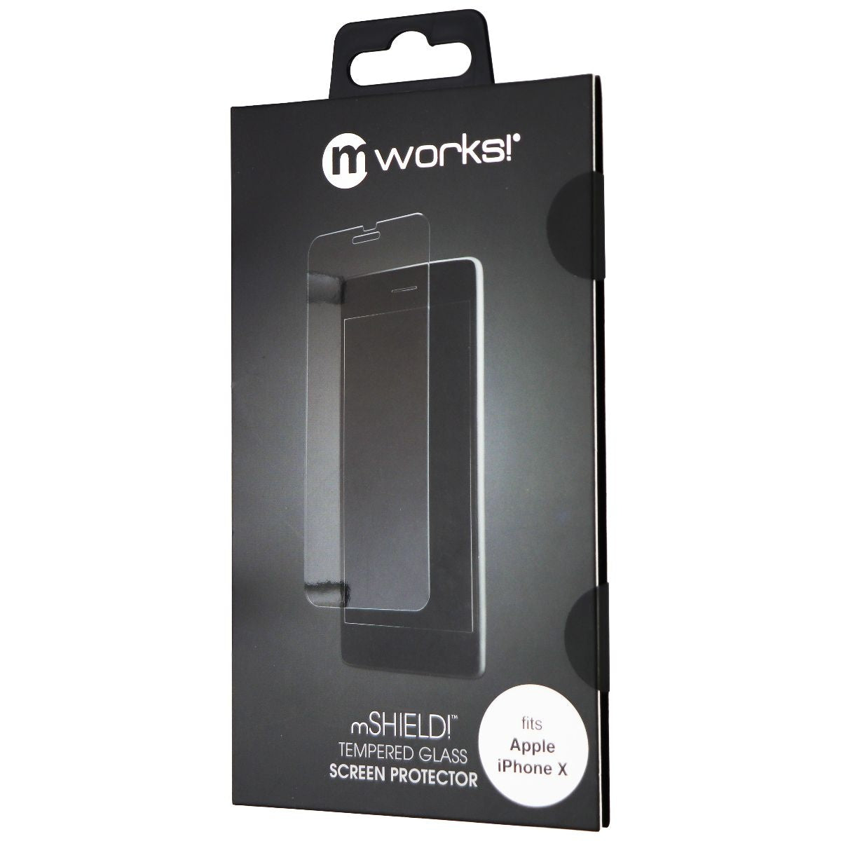mWorks mShield Tempered Glass Screen Protector for iPhone Xs/X - Clear Cell Phone - Screen Protectors mWorks! - Simple Cell Bulk Wholesale Pricing - USA Seller