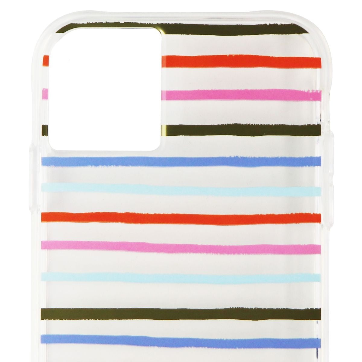 Rifle Paper CO. Gold Foil Accent Case for Apple iPhone 11 - Happy Stripes Cell Phone - Cases, Covers & Skins Case-Mate - Simple Cell Bulk Wholesale Pricing - USA Seller