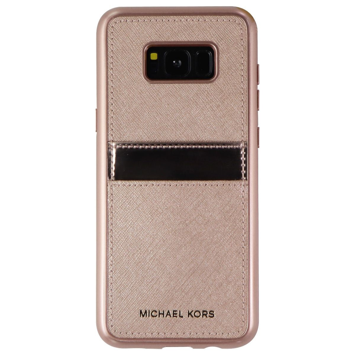 Michael Kors Snap-On Series Hard Wallet Case for Samsung Galaxy S8+ (Rose Gold) Cell Phone - Cases, Covers & Skins Michael Kors - Simple Cell Bulk Wholesale Pricing - USA Seller