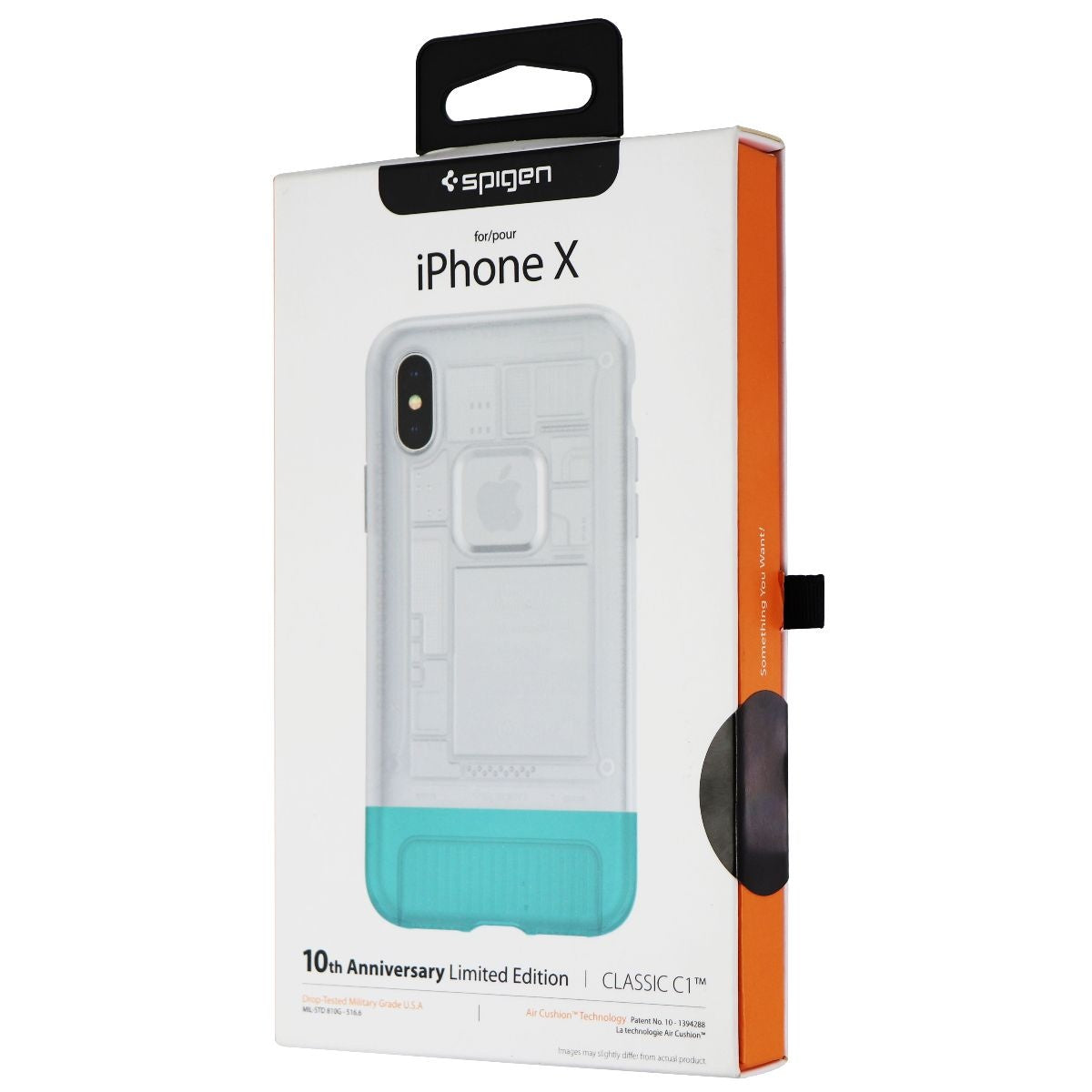 Spigen Retro Designed Case for iPhone XS / iPhone X - Snow Cell Phone - Cases, Covers & Skins Spigen - Simple Cell Bulk Wholesale Pricing - USA Seller