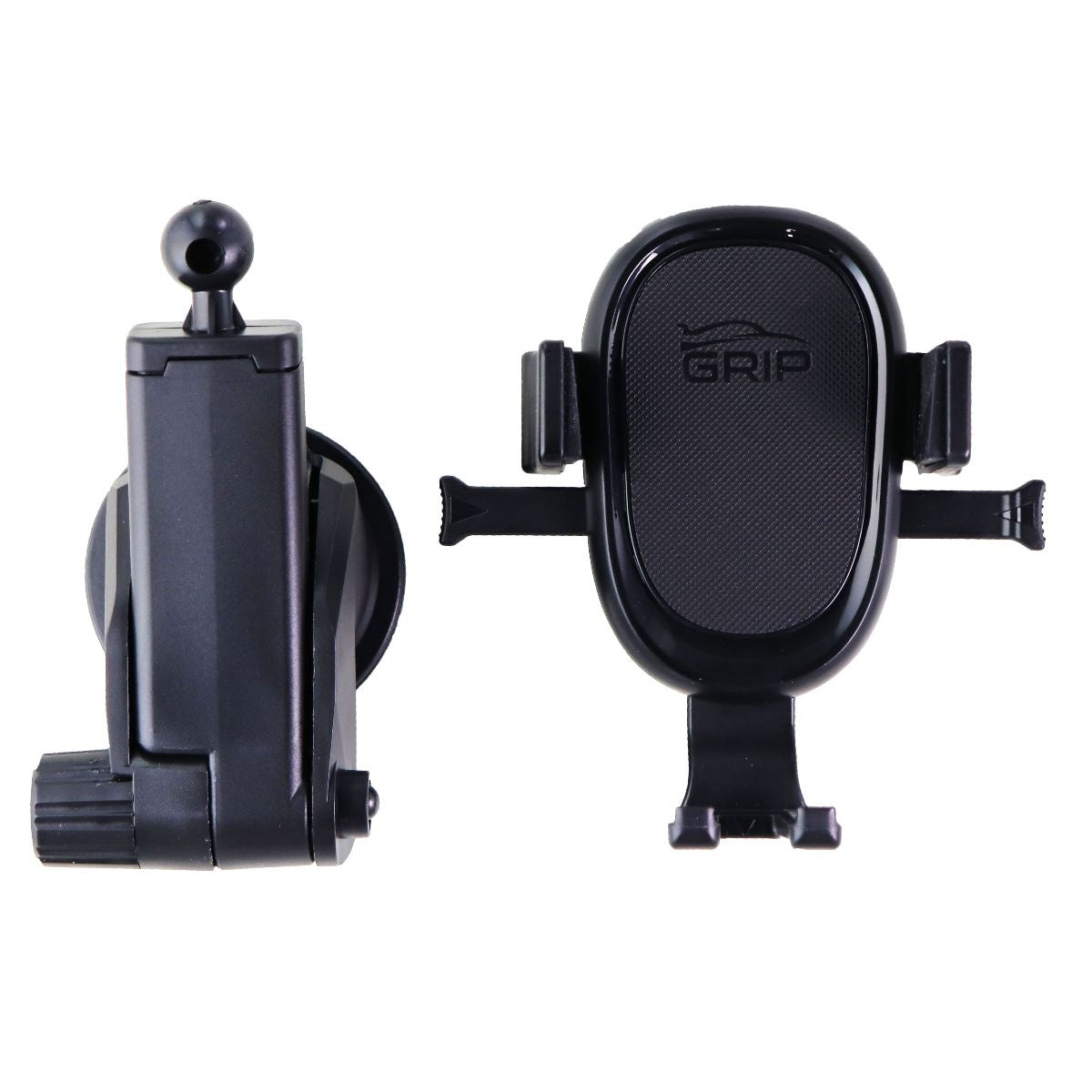 Grip (15Watt) All-in-1 Wireless Charger Dash & Mount Kit for Smartphones - Black Cell Phone - Mounts & Holders Grip - Simple Cell Bulk Wholesale Pricing - USA Seller