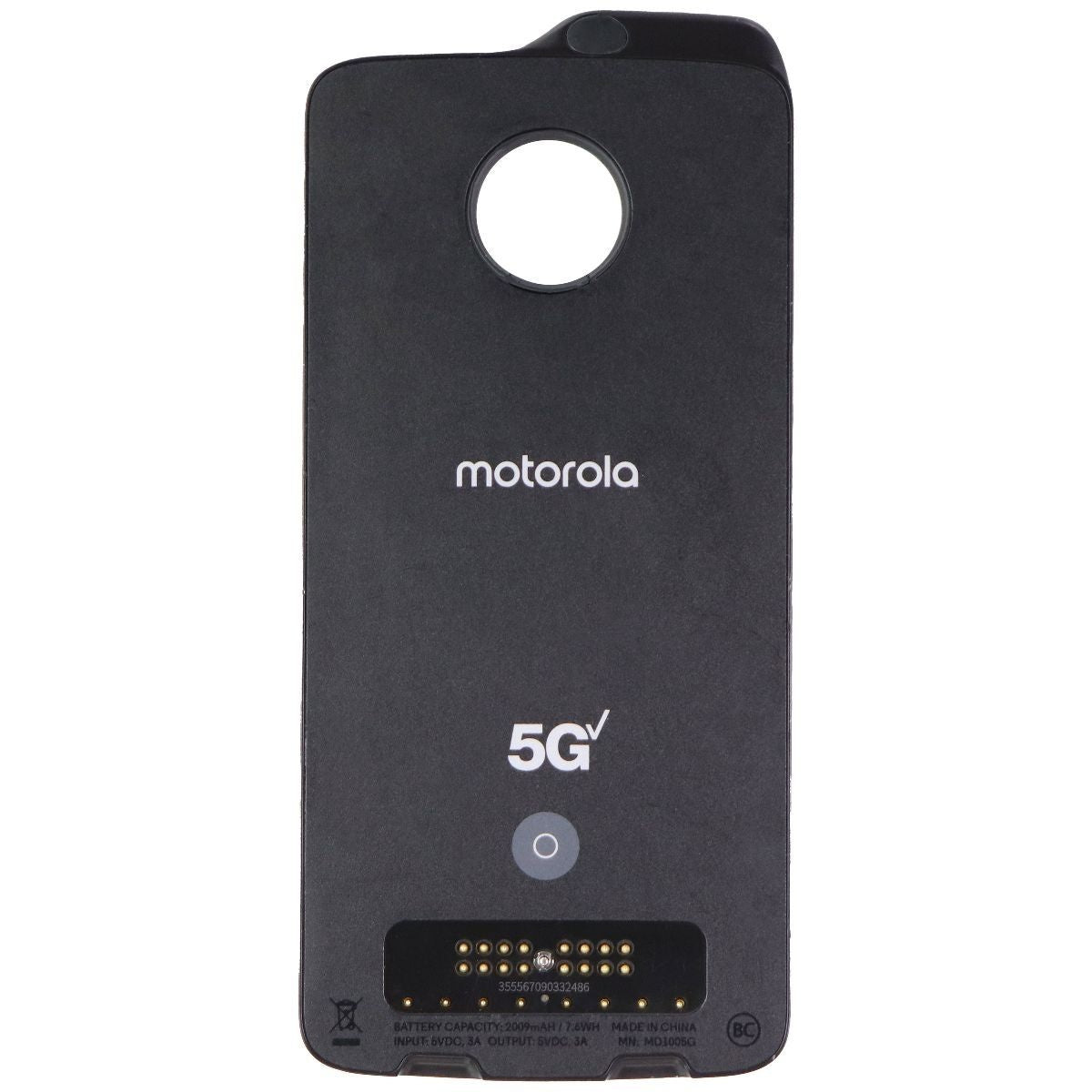 Motorola Motomods Verizon 5G Back Cover for Motorola Z4 / Z3 / Z2 Force - Black Cell Phone - Replacement Parts & Tools Motorola - Simple Cell Bulk Wholesale Pricing - USA Seller