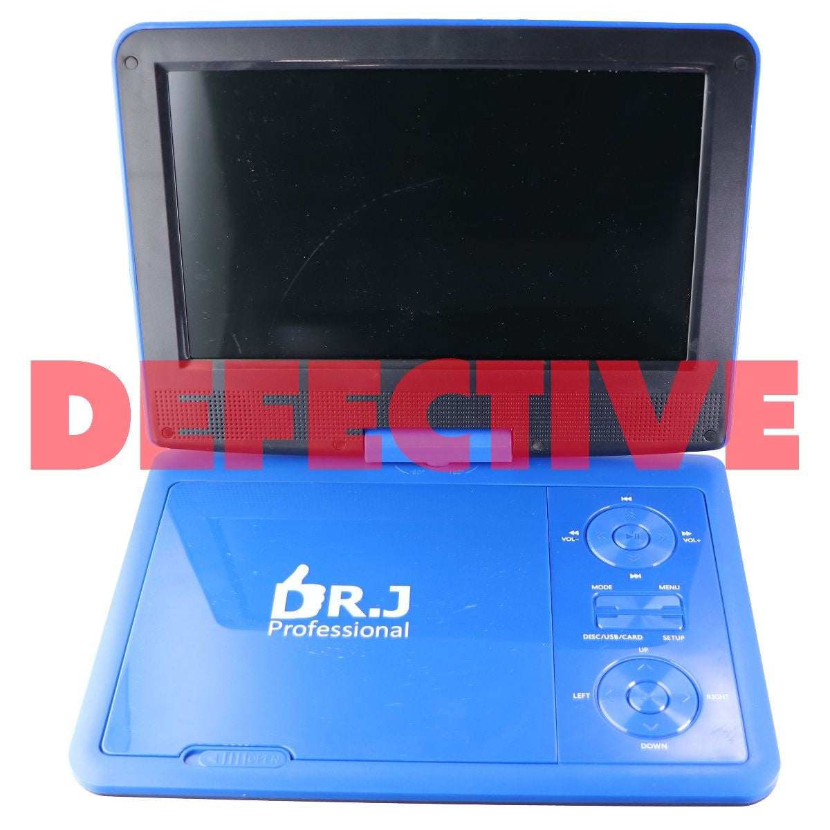 Dr. J Professional 9" Portable Video Player and Photo Viewer - Blue (K-918) Car - Other Car Video Dr. J Professional - Simple Cell Bulk Wholesale Pricing - USA Seller
