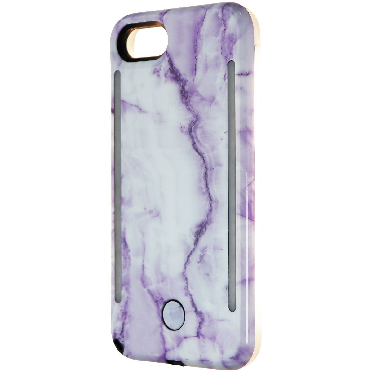 LuMee Duo Series Instaframe Case for Apple iPhone 8 / iPhone 7 - Lavender Marble Cell Phone - Cases, Covers & Skins LuMee - Simple Cell Bulk Wholesale Pricing - USA Seller