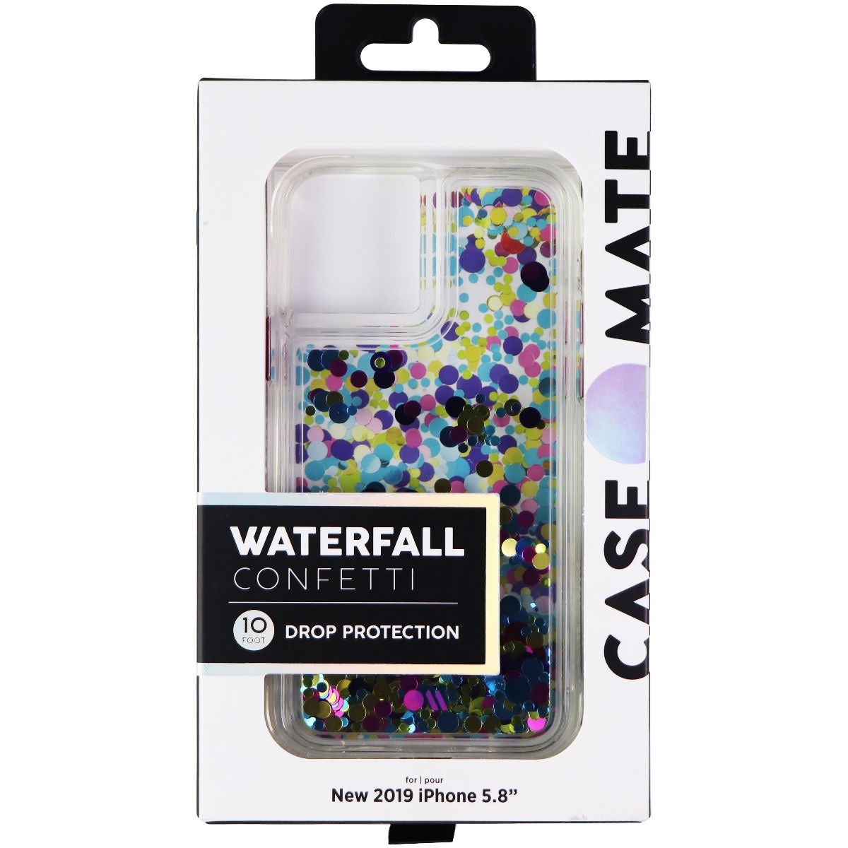 Case-Mate Waterfall Glitter Case for iPhone 11 Pro - Multi-Color / Confetti Cell Phone - Cases, Covers & Skins Case-Mate - Simple Cell Bulk Wholesale Pricing - USA Seller
