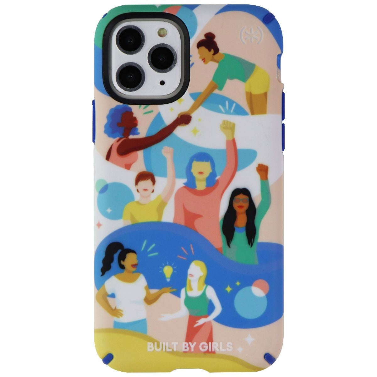Speck Make My Case Hybrid Case for Apple iPhone 11 Pro - Girl Power Design Cell Phone - Cases, Covers & Skins Speck - Simple Cell Bulk Wholesale Pricing - USA Seller