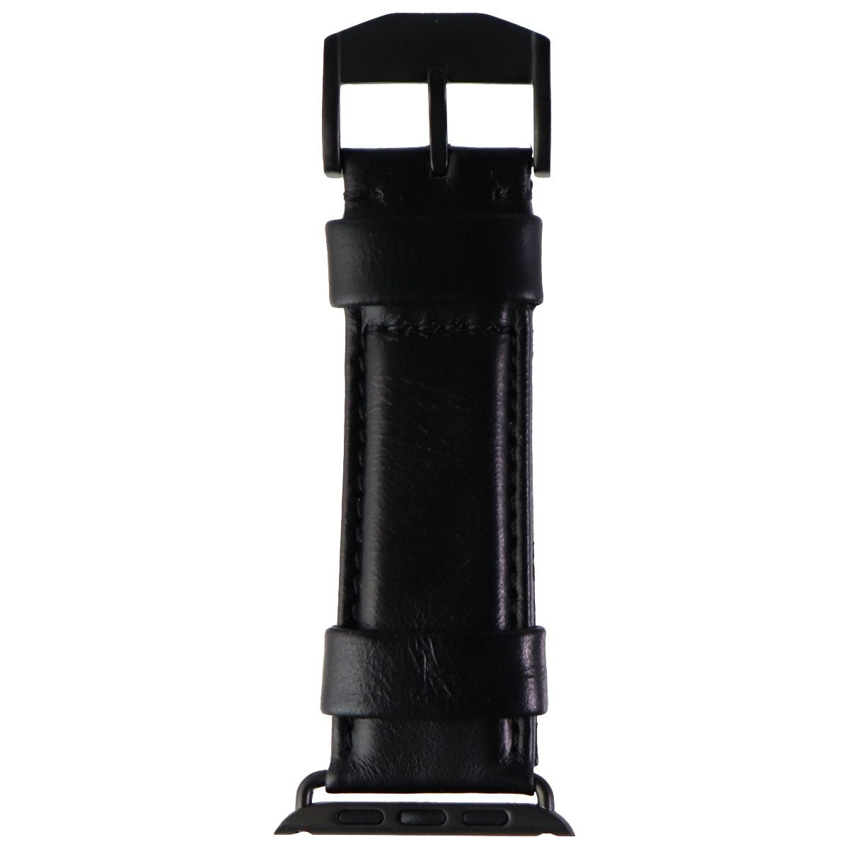 Case-Mate Signature Leather Band for Apple Watch 42 & 44mm - Black - Clasp Only Smart Watch Accessories - Watch Bands Case-Mate - Simple Cell Bulk Wholesale Pricing - USA Seller