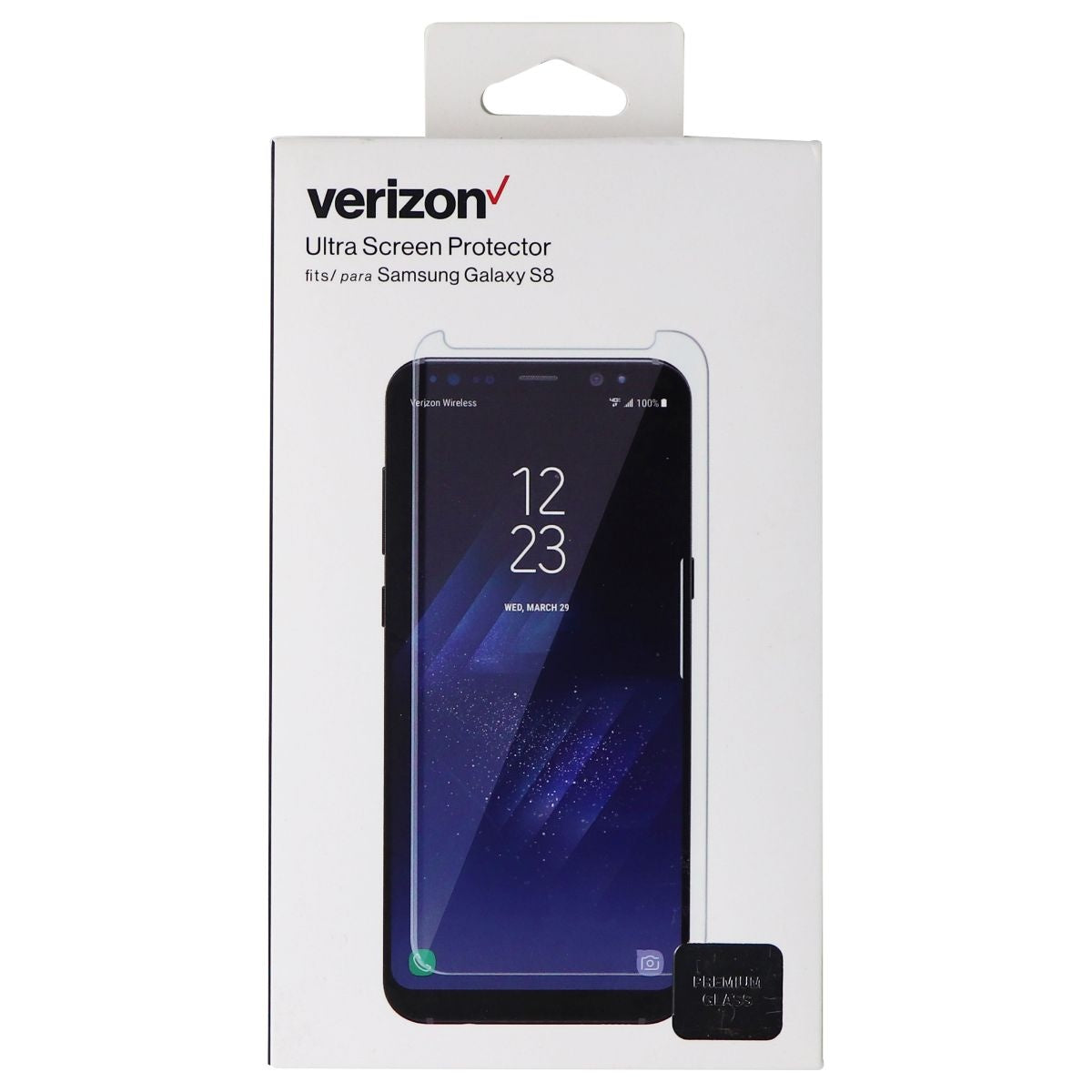 Verizon Ultra Screen Protector for Galaxy S8 W/ Application Kit Cell Phone - Screen Protectors Verizon - Simple Cell Bulk Wholesale Pricing - USA Seller