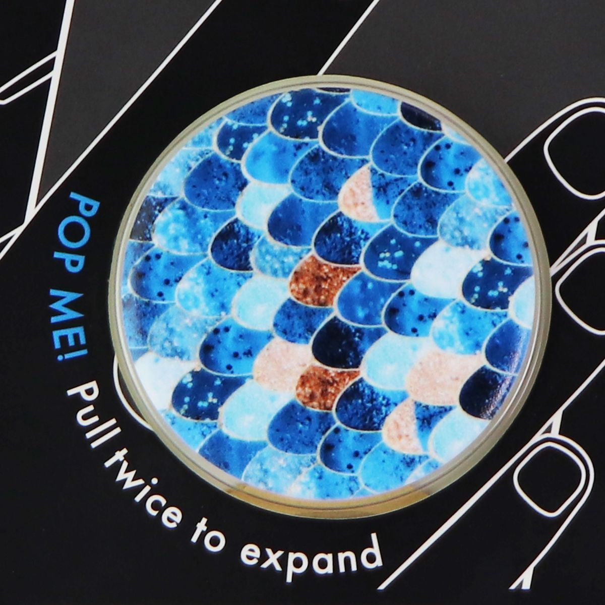 PopSockets Collapsible Grip & Stand for Phones and Tablets - Really Mermaid Cell Phone - Mounts & Holders PopSockets - Simple Cell Bulk Wholesale Pricing - USA Seller