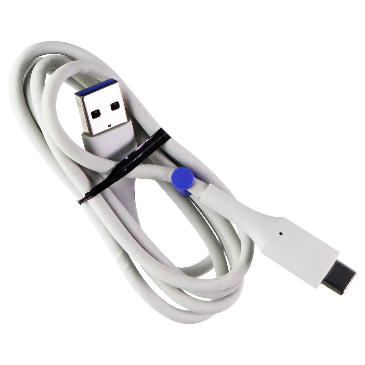 Google 3.3Ft Charge and Sync Cable for USB-C Devices - White/Blue Notch Cell Phone - Cables & Adapters Google - Simple Cell Bulk Wholesale Pricing - USA Seller