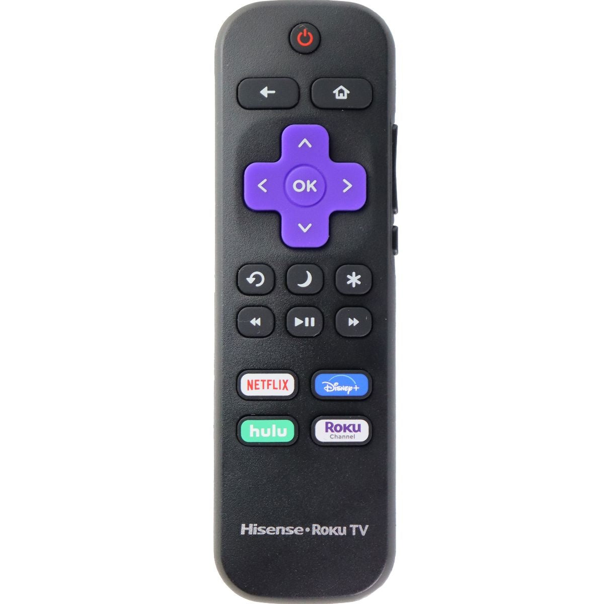 Hisense OEM TV Remote Control - Black (HU-RCRUS-21A) TV, Video & Audio Accessories - Remote Controls Hisense - Simple Cell Bulk Wholesale Pricing - USA Seller