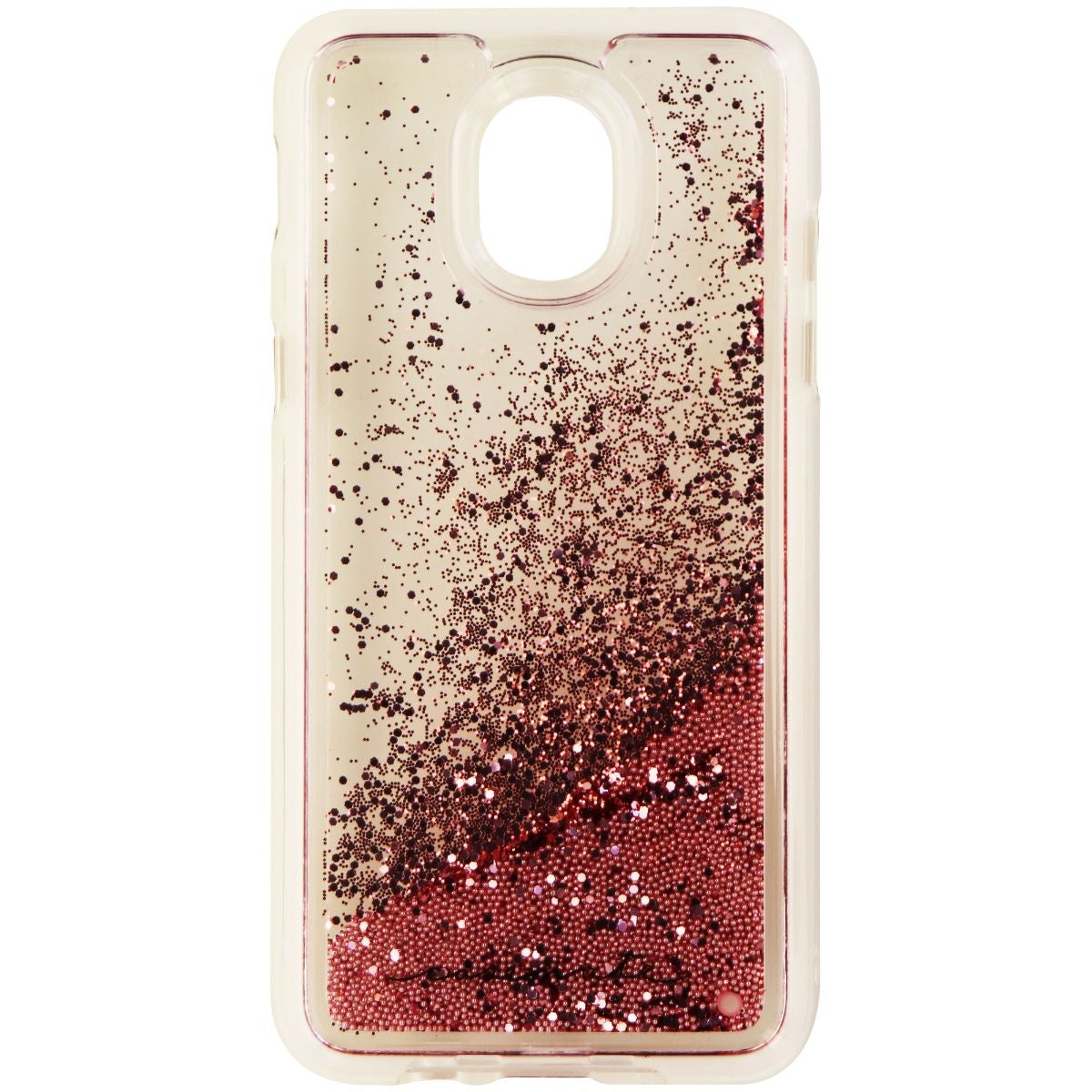 Case-Mate Waterfall Liquid Glitter Case for Galaxy J3 and J3 V (3rd Gen) - Pink Cell Phone - Cases, Covers & Skins Case-Mate - Simple Cell Bulk Wholesale Pricing - USA Seller