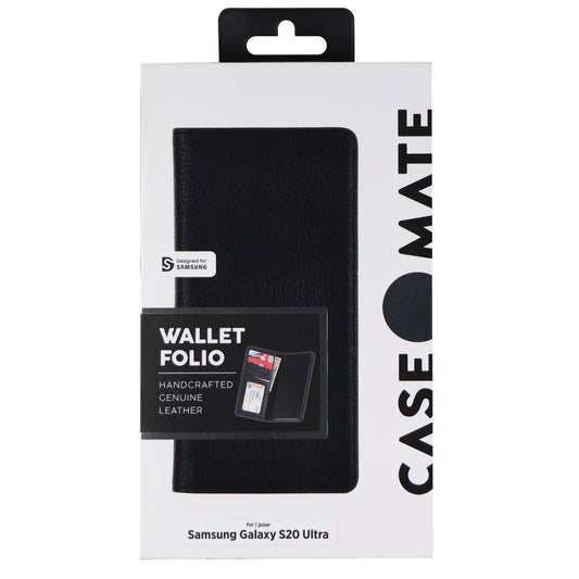 Case-Mate Wallet Folio Series Case for Samsung Galaxy S20 Ultra - Black Cell Phone - Cases, Covers & Skins Case-Mate - Simple Cell Bulk Wholesale Pricing - USA Seller