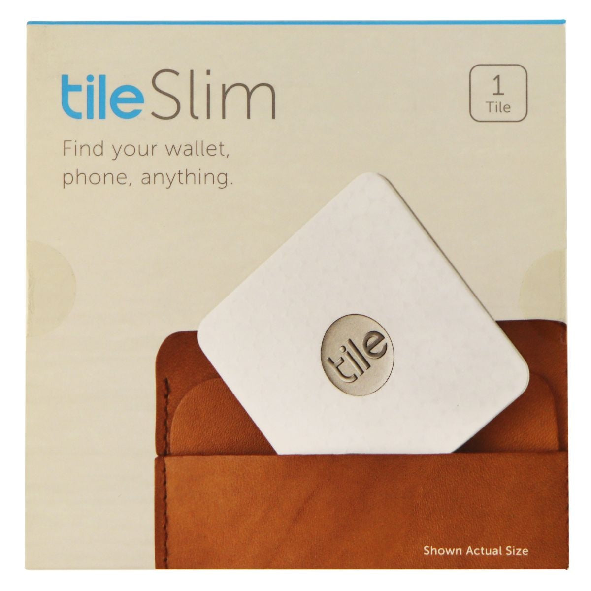 Tile Slim - Phone Finder. Wallet Finder. Anything Finder - 1 Pack - (EC-04001) GPS Accessories & Tracking - Tracking Devices Tile - Simple Cell Bulk Wholesale Pricing - USA Seller