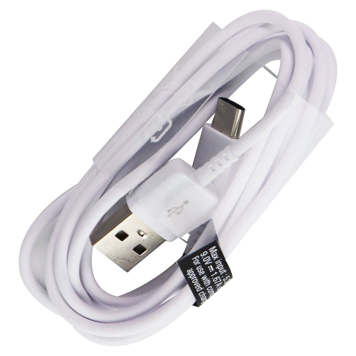 Samsung (EP-DW720CWZ) Sync & Charge Cable for USB-C Devices - White Cell Phone - Cables & Adapters Samsung - Simple Cell Bulk Wholesale Pricing - USA Seller