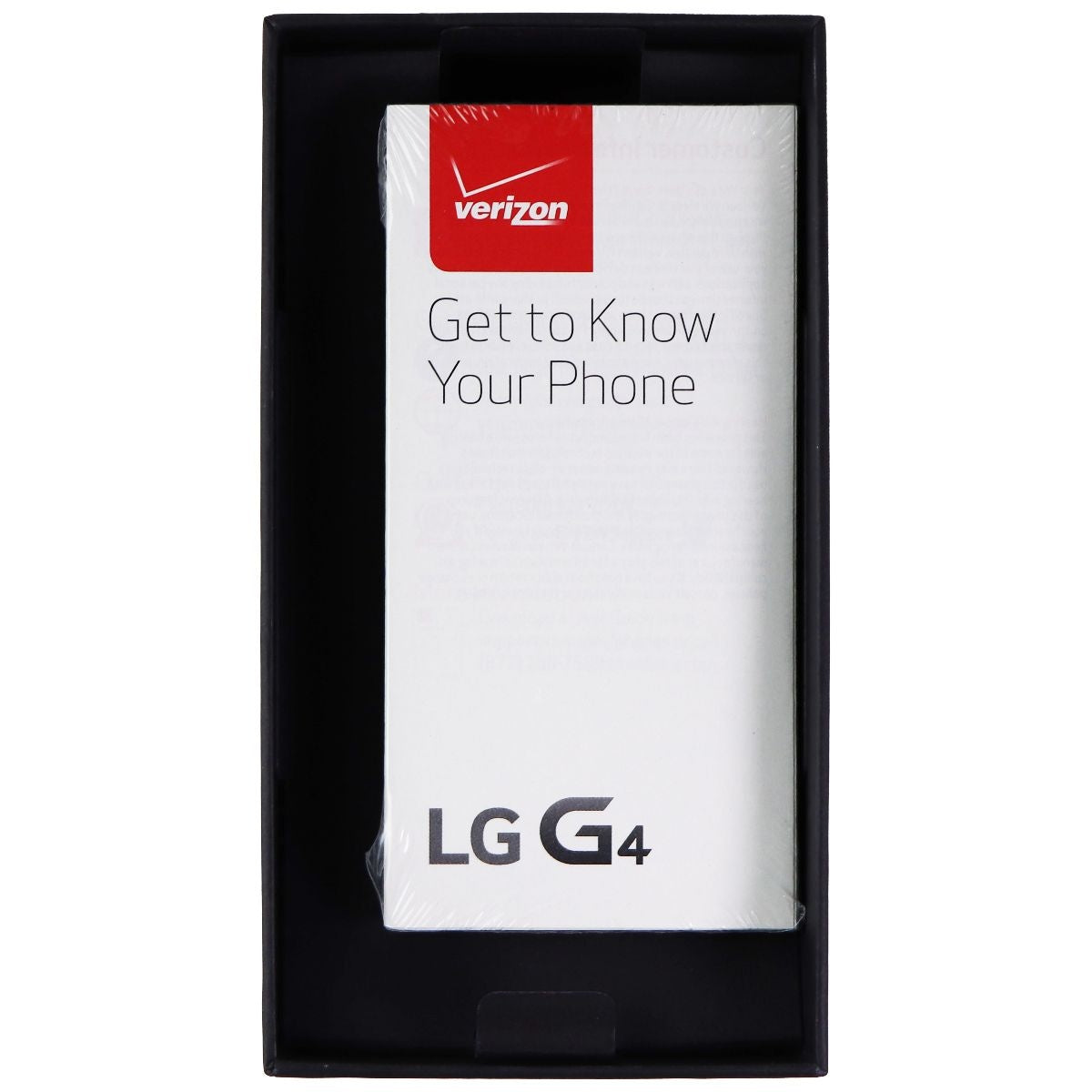 RETAIL BOX - LG G4 (LG-VS986) Verizon - 32GB / Gray - NO DEVICE Cell Phone - Other Accessories LG - Simple Cell Bulk Wholesale Pricing - USA Seller