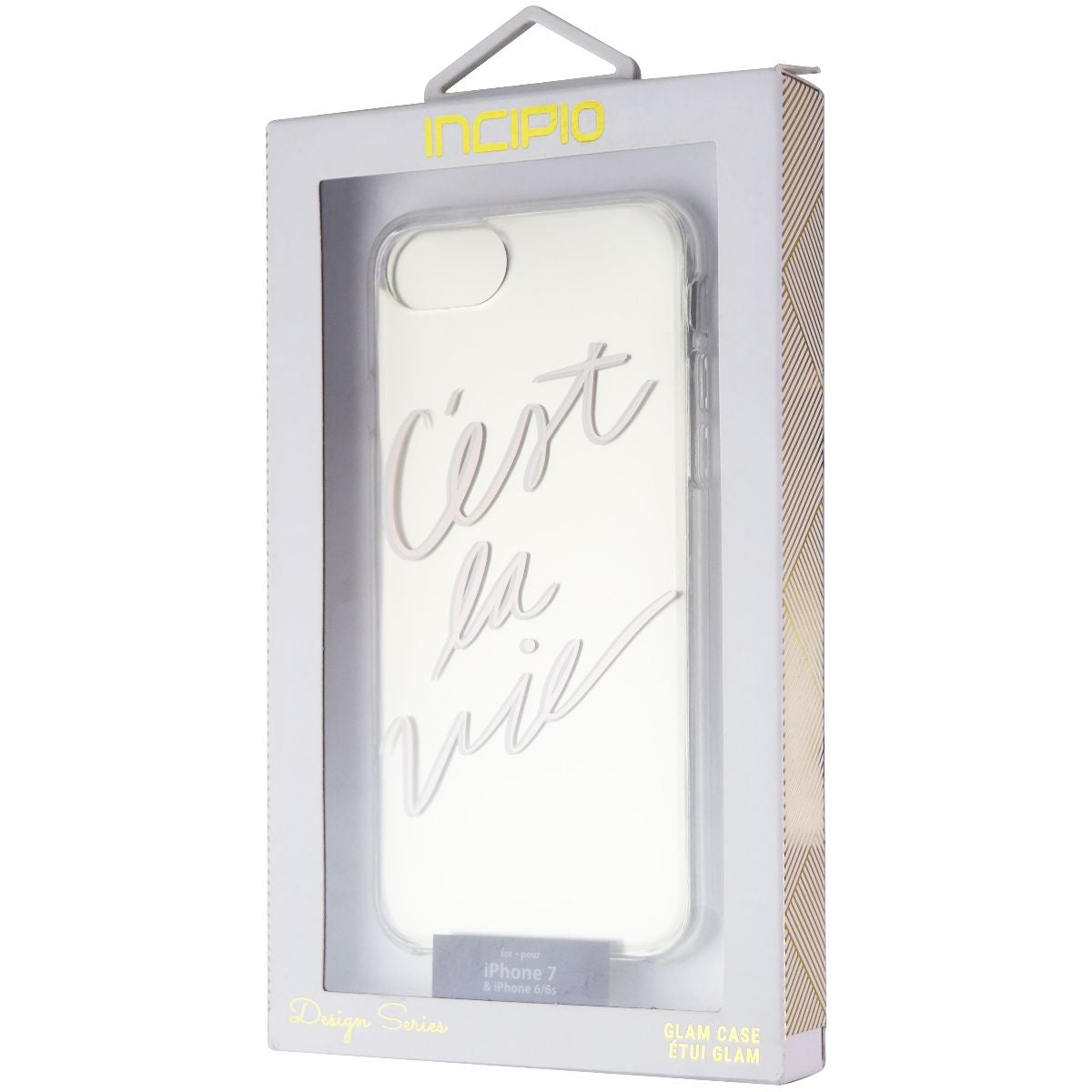 Incipio Design Glam Case for iPhone SE (2nd Gen) 8/ 7 / 6s - Cest La Vie Cell Phone - Cases, Covers & Skins Incipio - Simple Cell Bulk Wholesale Pricing - USA Seller