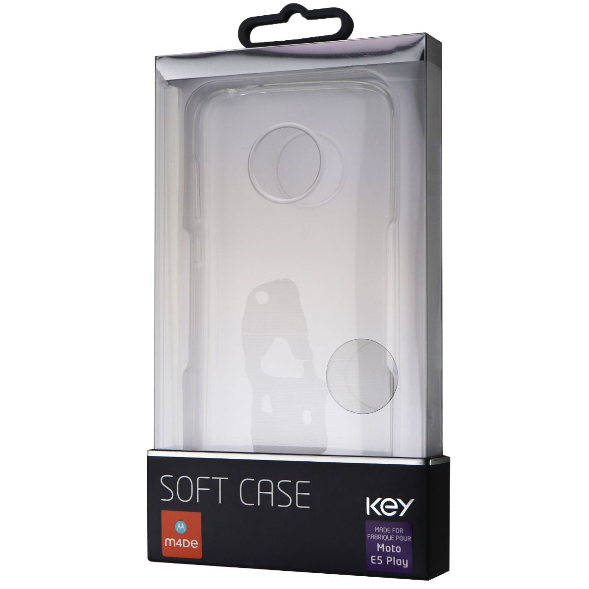 Key Soft Protective Gel Case for Motorola Moto E5 Play - Clear Cell Phone - Cases, Covers & Skins KEY Enhanced - Simple Cell Bulk Wholesale Pricing - USA Seller