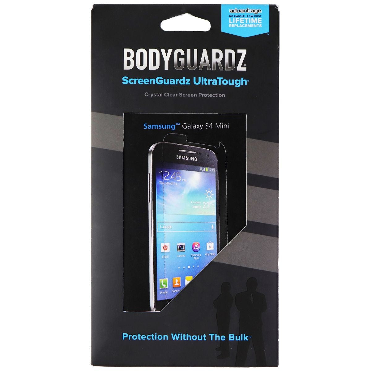 BodyGuardz ScreenGuardz UltraTough Screen Protector for Samsung Galaxy S4 Mini Cell Phone - Screen Protectors BODYGUARDZ - Simple Cell Bulk Wholesale Pricing - USA Seller