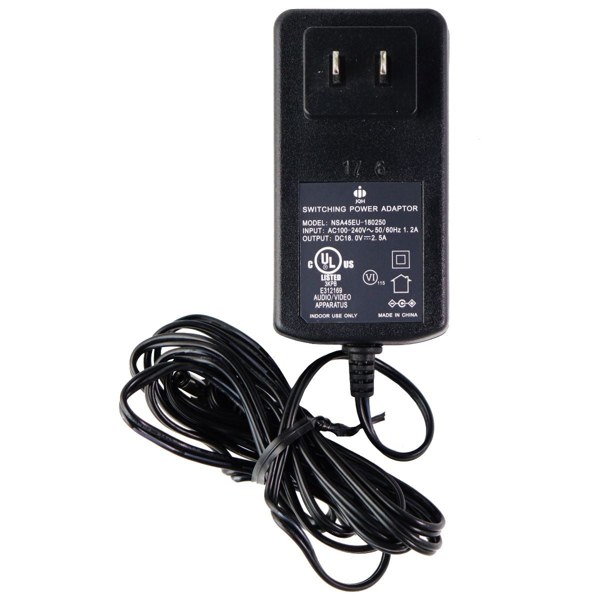 Insignia AC Switching Power Adapter for Soundbar NS-SB314 - NSA45EU-180250 Cell Phone - Chargers & Cradles Insignia - Simple Cell Bulk Wholesale Pricing - USA Seller