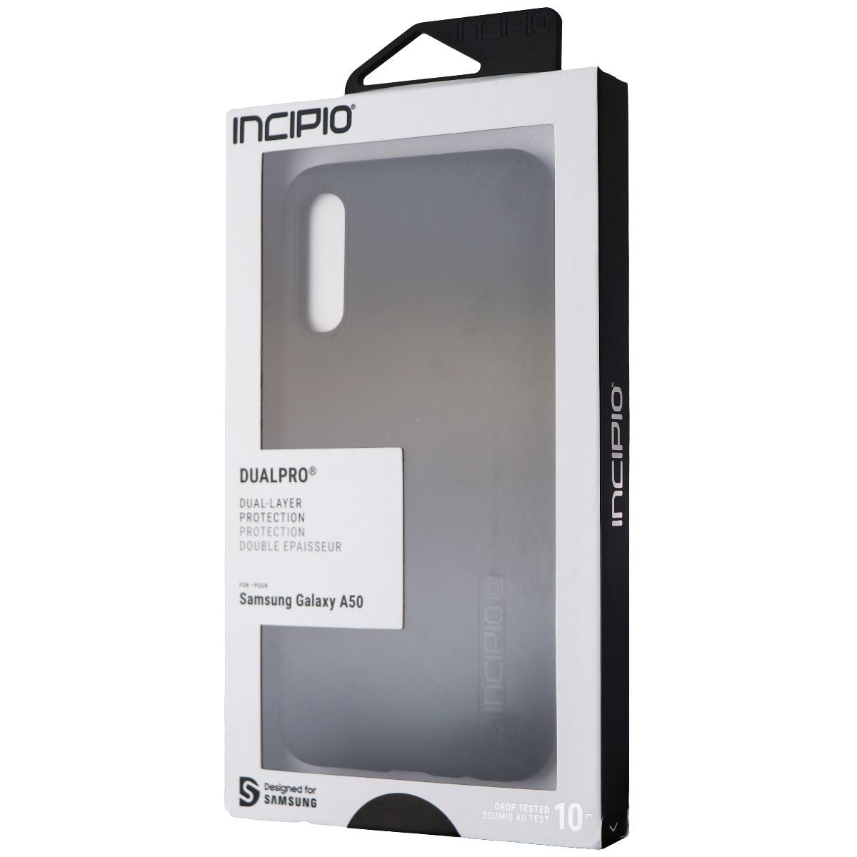 Incipio DualPro Dual Layer Case for Samsung Galaxy A50 Smartphone - Black Cell Phone - Cases, Covers & Skins Incipio - Simple Cell Bulk Wholesale Pricing - USA Seller