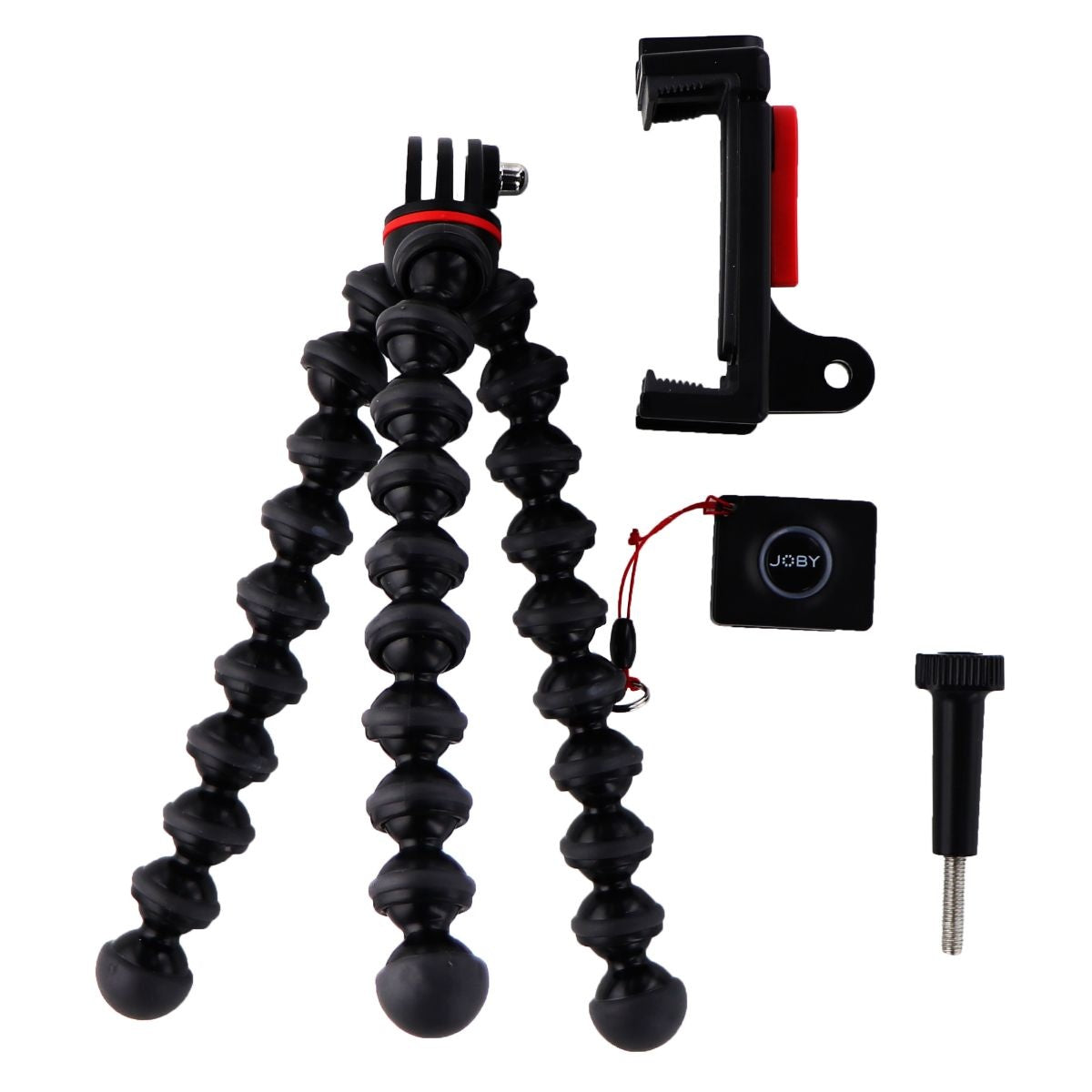 Joby GripTight Action Kit for Smartphones & Action Cameras - Black - JB01515 Tripods - Tripods & Monopods Joby - Simple Cell Bulk Wholesale Pricing - USA Seller