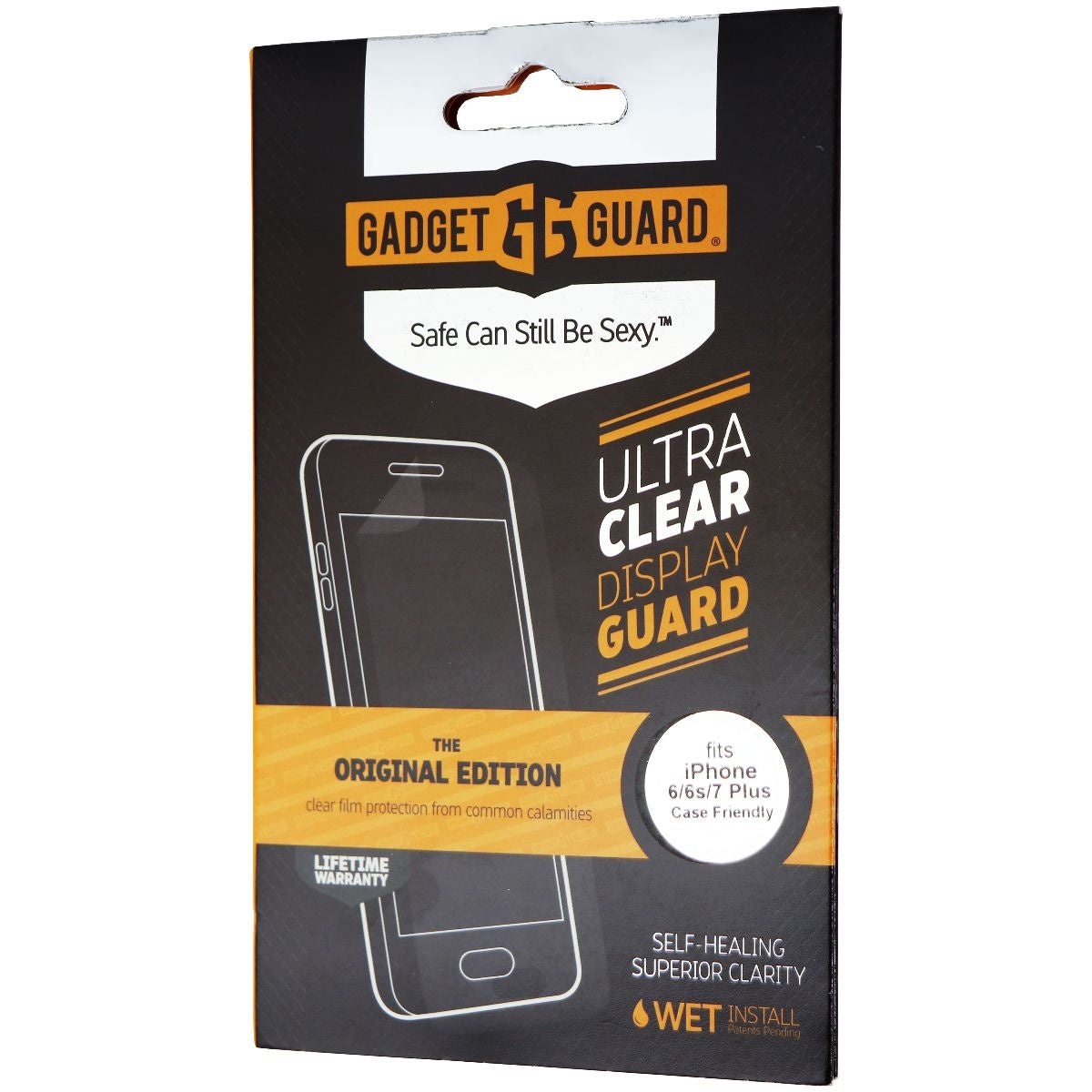 Gadget Guard Original Edition HD Film for iPhone 8 Plus/7 Plus/6s Plus - Clear Cell Phone - Screen Protectors Gadget Guard - Simple Cell Bulk Wholesale Pricing - USA Seller