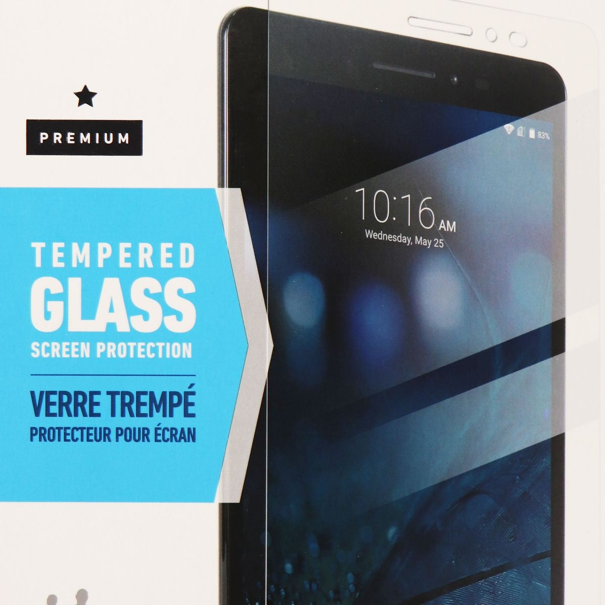 BodyGuardz Pure Series Premium Tempered Glass for AT&T Trek 2 HD - Clear Cell Phone - Screen Protectors BODYGUARDZ - Simple Cell Bulk Wholesale Pricing - USA Seller