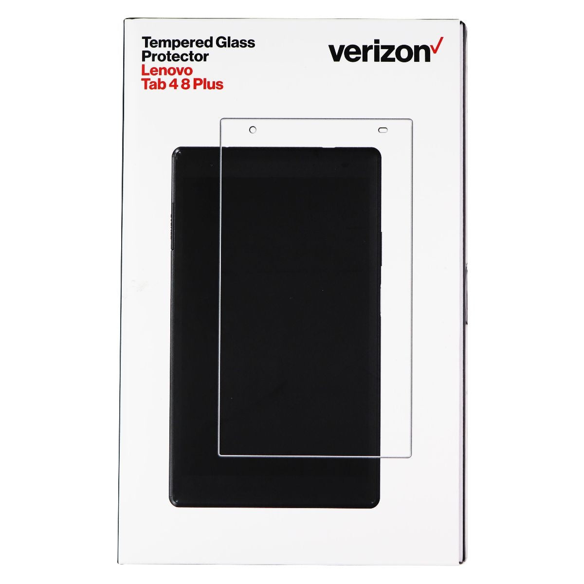 Verizon Tempered Glass Screen Display Protector for Lenovo Tab 4 8 Plus - Clear Cell Phone - Screen Protectors Verizon - Simple Cell Bulk Wholesale Pricing - USA Seller