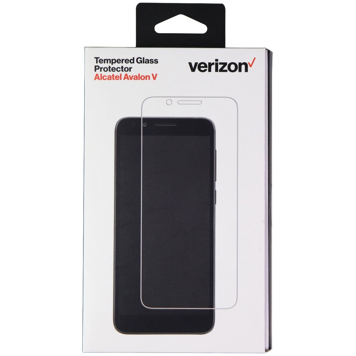 Verizon Tempered Glass Screen Display Protector for Alcatel Avalon V - Clear Cell Phone - Screen Protectors Verizon - Simple Cell Bulk Wholesale Pricing - USA Seller