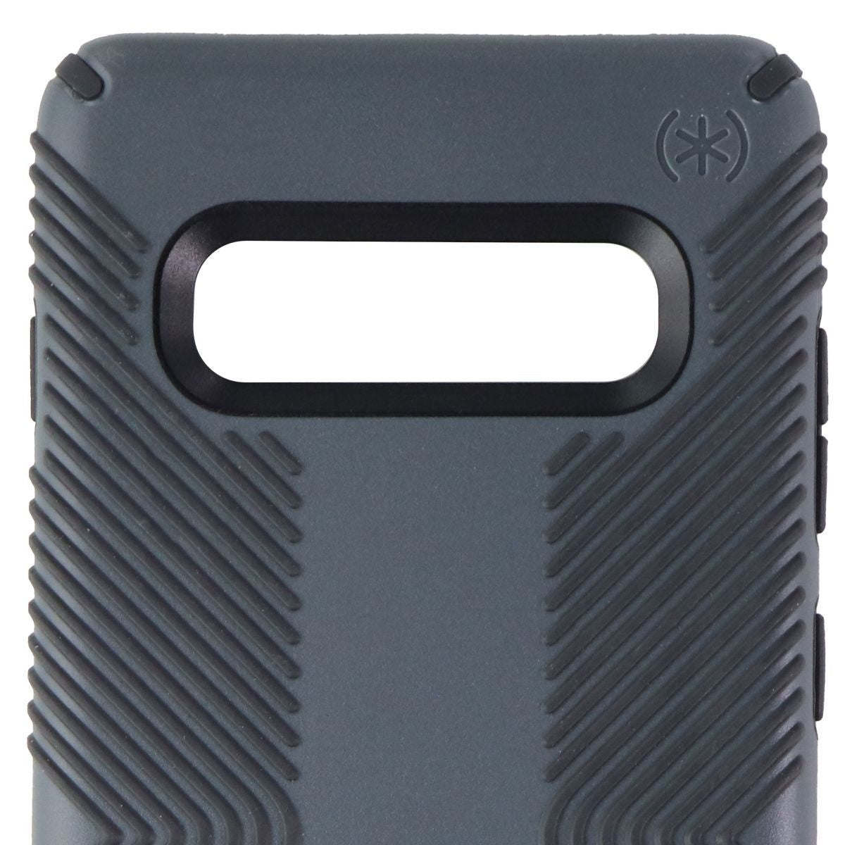 Speck Presidio Grip Hybrid Case for Galaxy (S10+) - Graphite Gray/Charcoal Cell Phone - Cases, Covers & Skins Speck - Simple Cell Bulk Wholesale Pricing - USA Seller